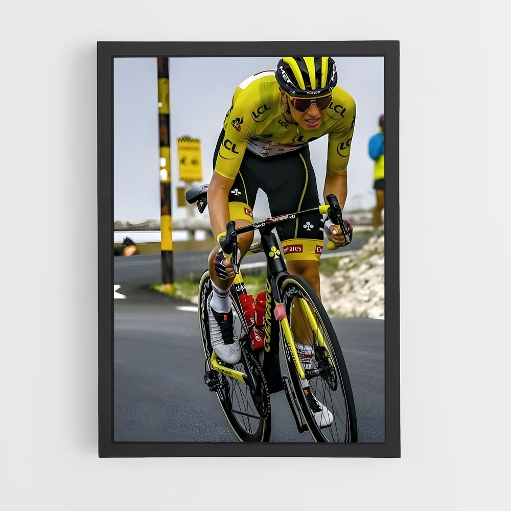 Poster Route du Vent – affiche Cyclisme (vue 2)